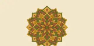 Mandala als symbool voor verbinding en bewustwording tijdens je eerste yogales